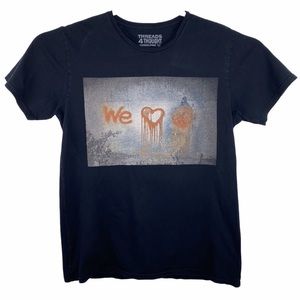 Threads 4 Thought Mens Graffiti Peace Tee Shirt